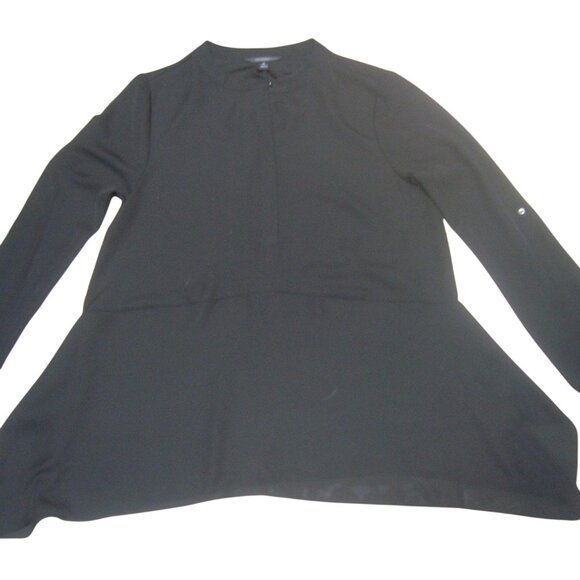 NEW SIMPLY VERA WANG BLACK TUNIC MEDIUM - Picture 5 of 5